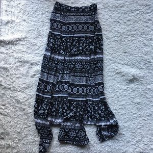 Forever 21 Patterned Maxi Skirt